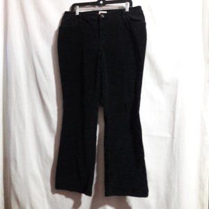 St.John's Bay Stretch Corduroy Womens Pants Size16